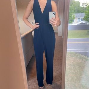 BCBG Navy Jumpsuit